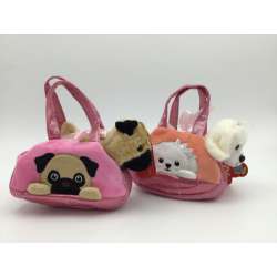 Cartera Peluche con Perro